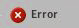 preflight error icon